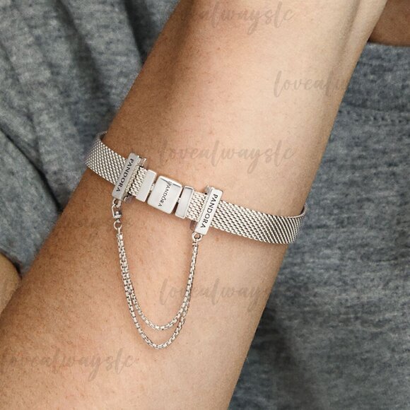 Pandora Safety Chain Clip Charm - Picture 3 of 5